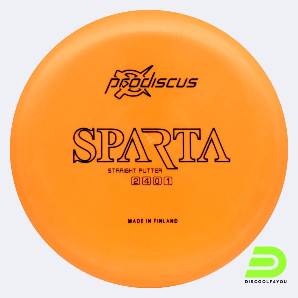 Prodiscus Sparta in classic-orange, basic hard plastic