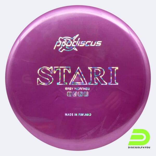 Prodiscus Stari in purple, platinium plastic