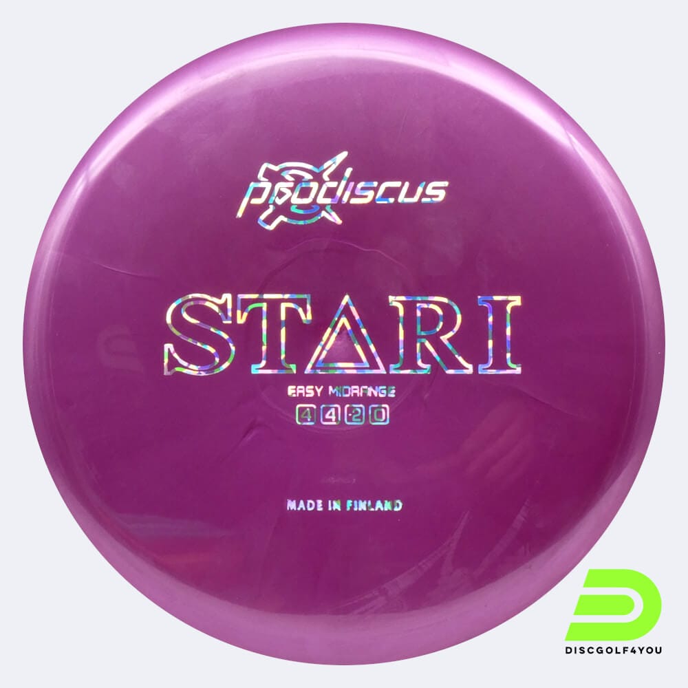 Prodiscus Stari in purple, platinium plastic