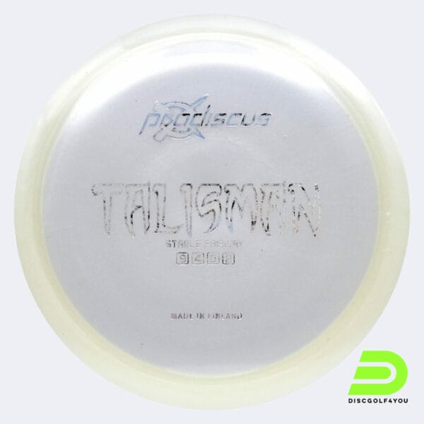 Prodiscus Talisman in white, premium plastic