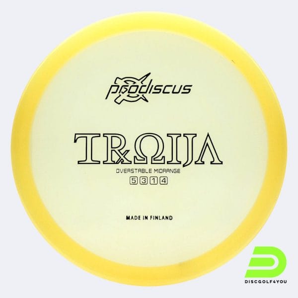 Prodiscus Troija in gelb, im Premium Kunststoff und ohne Spezialeffekt