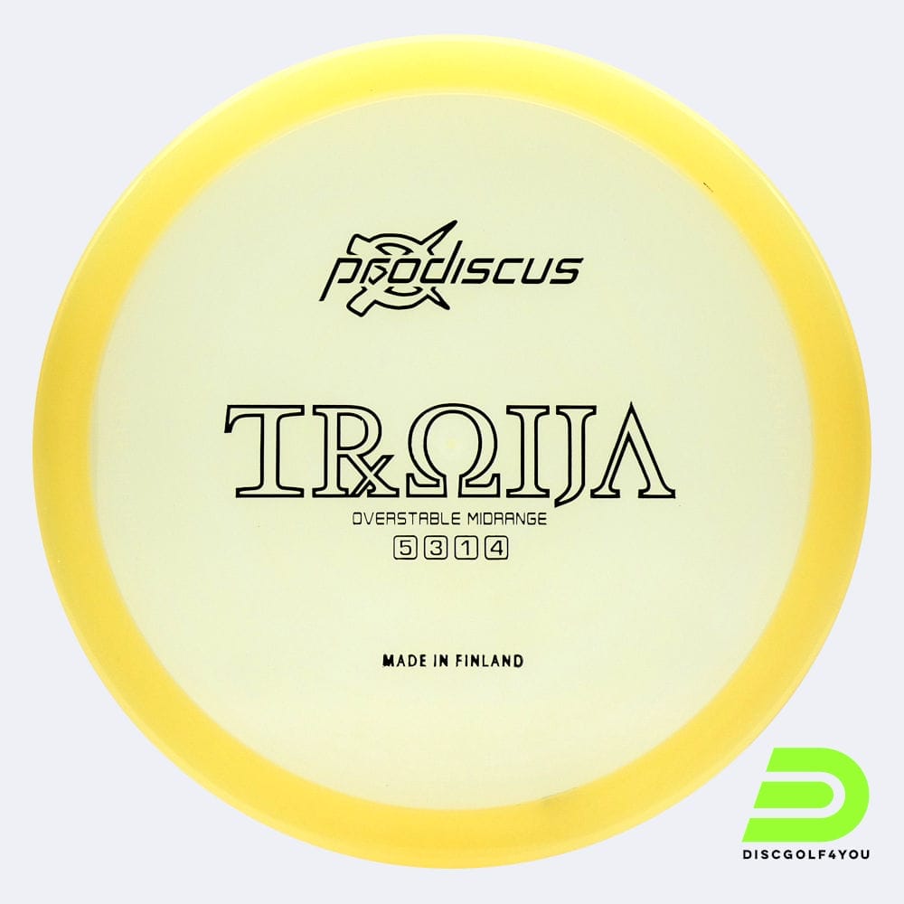 Prodiscus Troija in gelb, im Premium Kunststoff und ohne Spezialeffekt