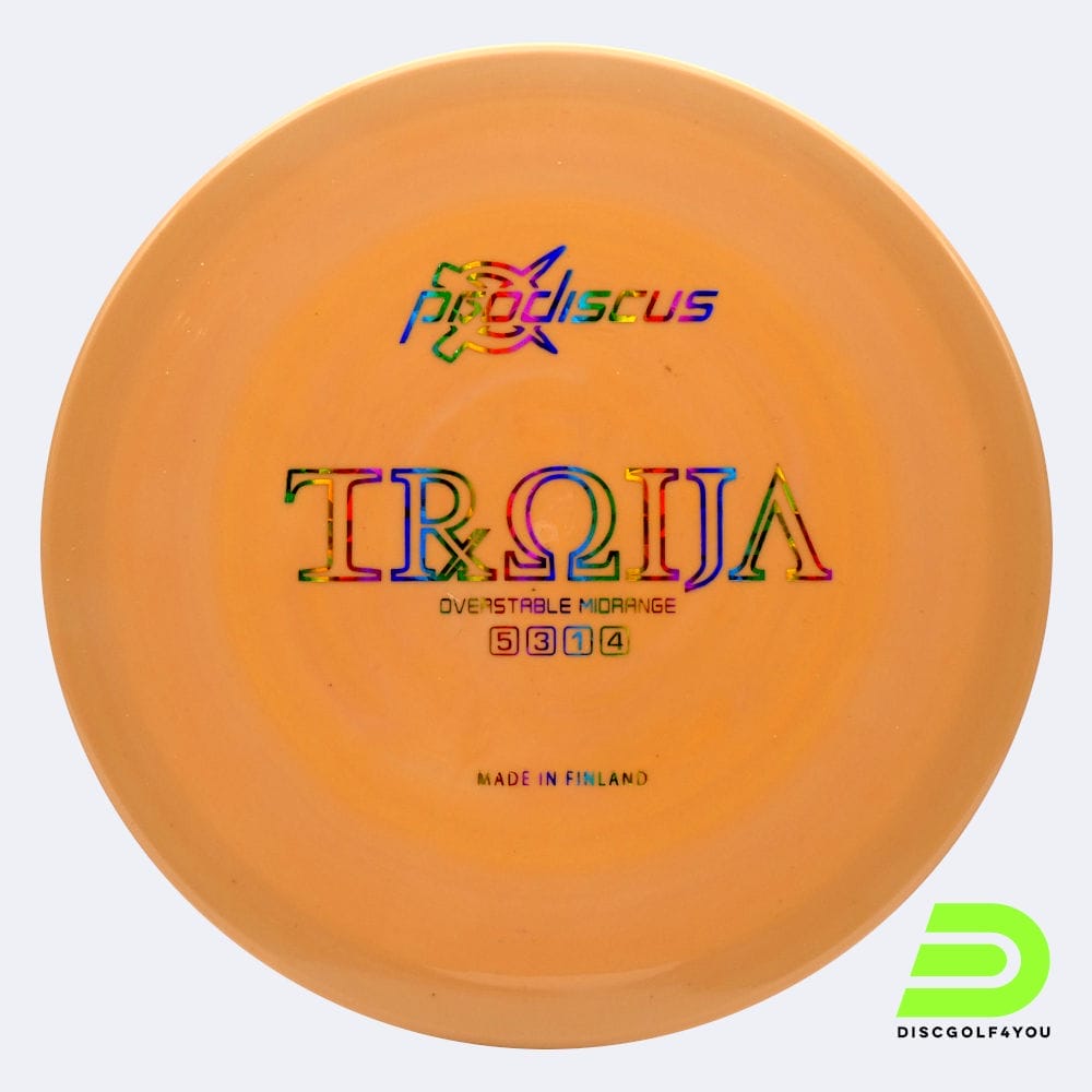 Prodiscus Troija in classic-orange, ultrium plastic