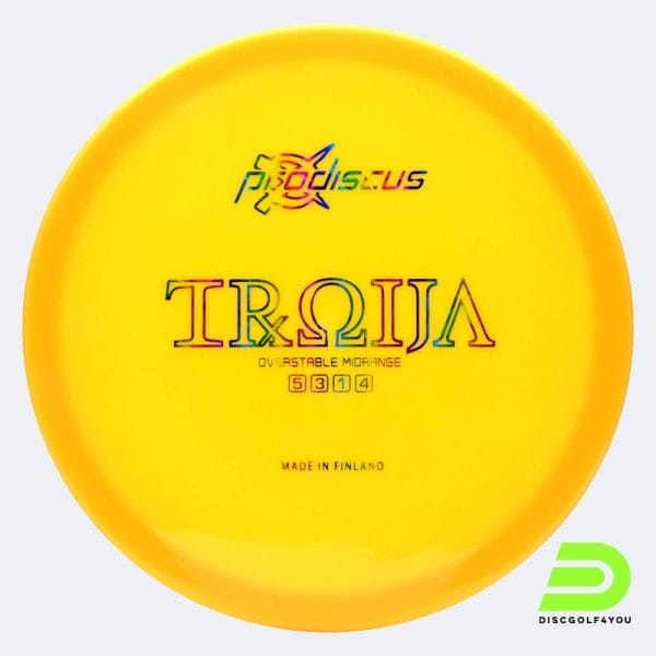 Prodiscus Troija in gelb, im Ultrium Kunststoff und ohne Spezialeffekt