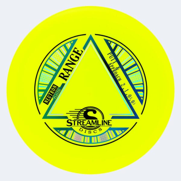 Streamline Range in yellow, neutron plastic