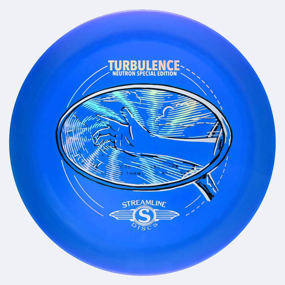 Streamline Turbulence Special Edition in blue, neutron plastic