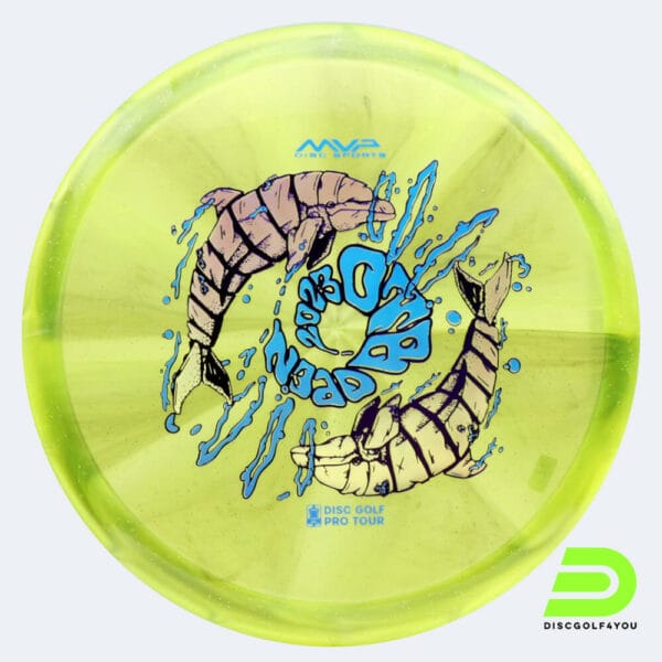 Streamline Echo - OTB Open in light-green, proton soft plastic and burst effect