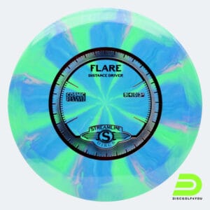 Streamline Flare in blau, im Neutron Kunststoff und burst Spezialeffekt