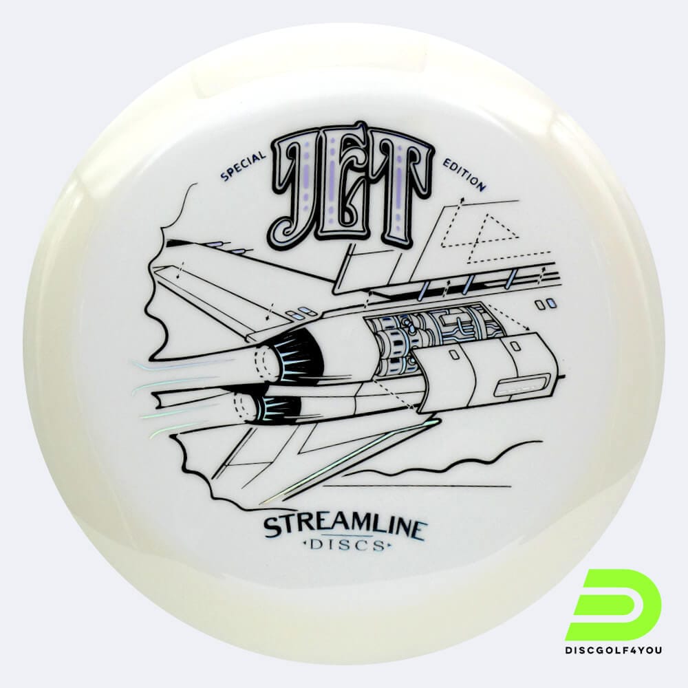 Streamline Jet Special Edition in white, neutron plastic Streamline Jet Special Edition in white, neutron plastic