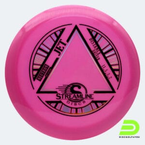 Streamline Jet in pink, neutron plastic