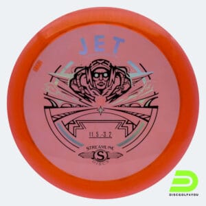 Streamline Jet in classic-orange, proton plastic