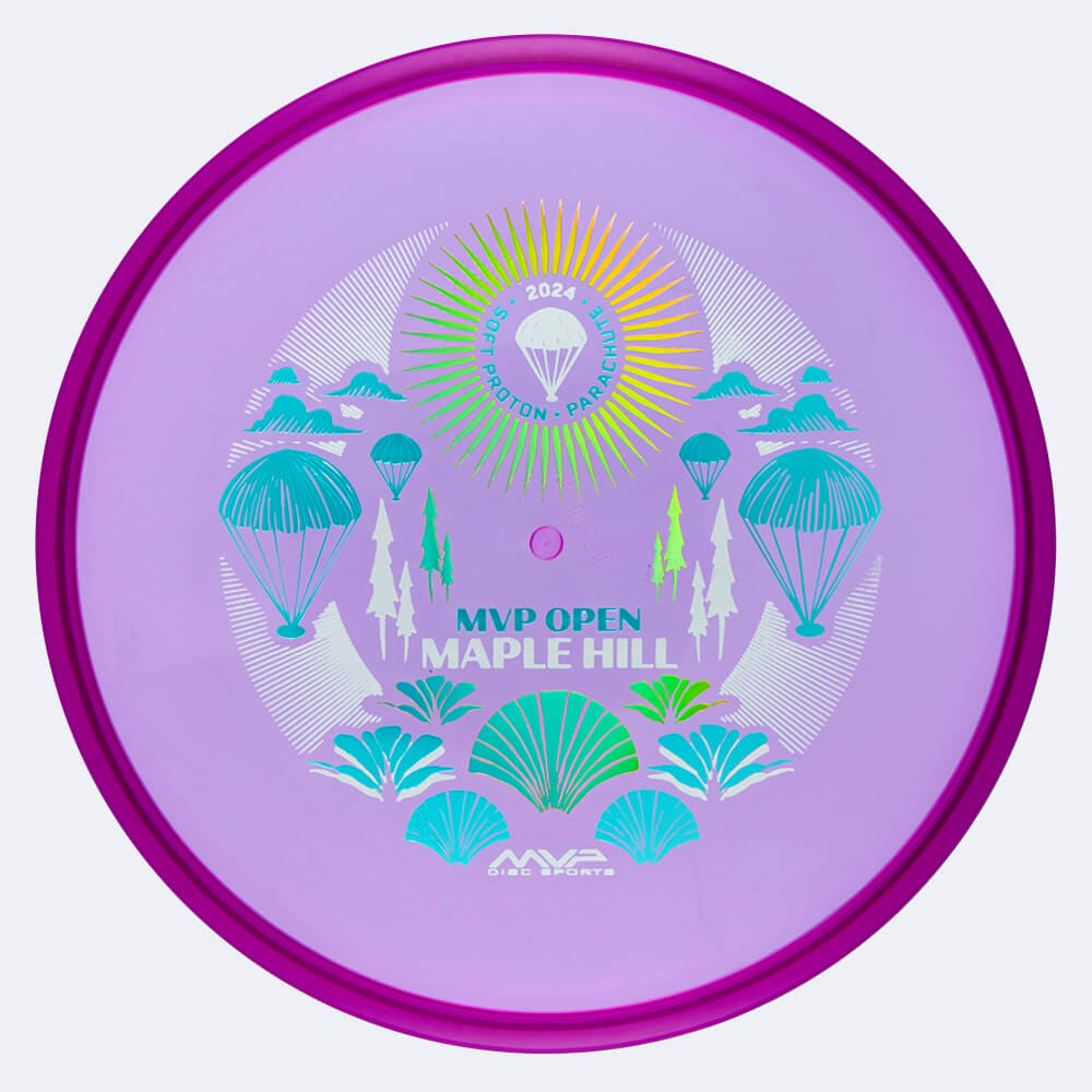 Streamline Parachute MVP Open in violett, im Proton Soft Kunststoff und ohne Spezialeffekt