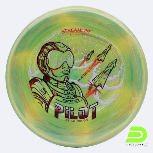 Streamline Pilot Special Edition in green, neutron plastic and burst effect