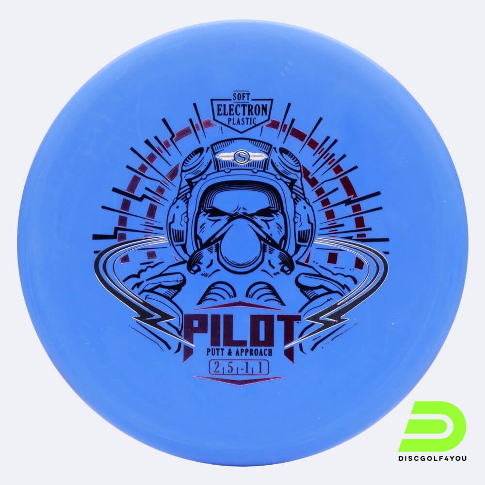 Streamline Pilot in blau, im Electron Soft Kunststoff und ohne Spezialeffekt