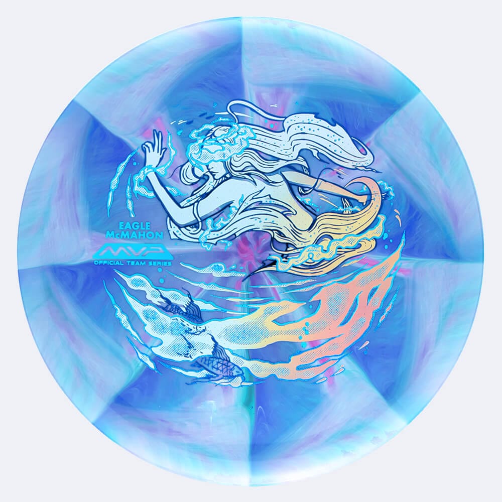 Streamline Range Eagle McMahon Team Series in hellblau, im Cosmic Neutron Kunststoff und burst Spezialeffekt