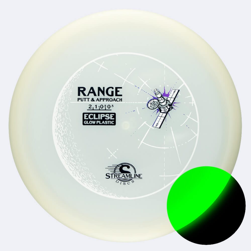 Streamline Range in weiss, im Eclipse Kunststoff und glow Spezialeffekt