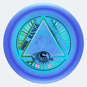 Streamline Range in blue, neutron plastic