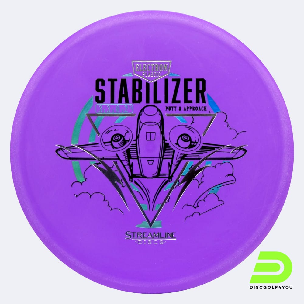 Streamline Stabilizer in purple, electron plastic