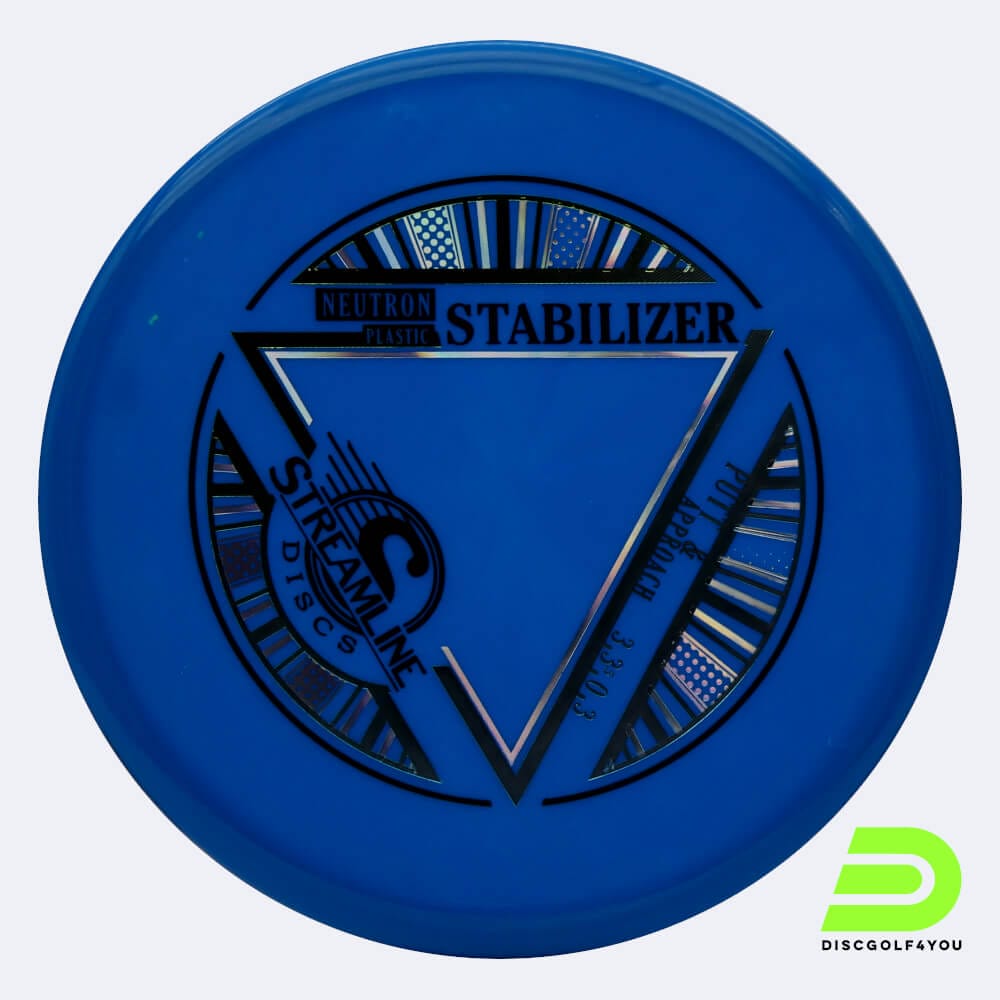 Streamline Stabilizer in blue, neutron plastic
