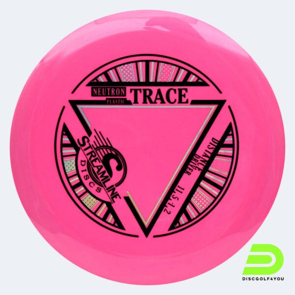 Streamline Trace in pink, neutron plastic