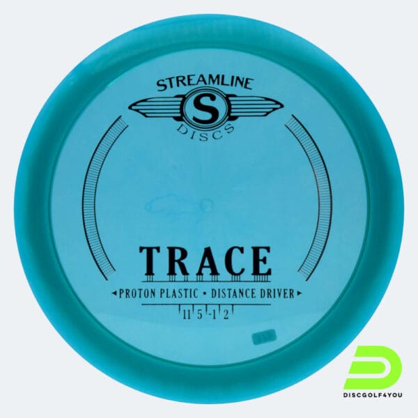 Streamline Trace in turquoise, proton plastic