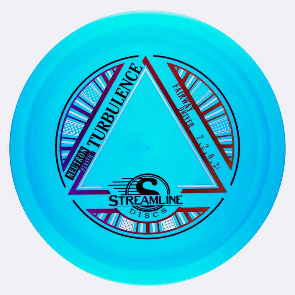 Streamline Turbulence in classic-orange, neutron plastic