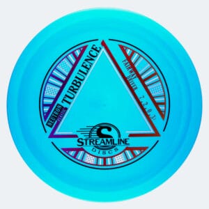 Streamline Turbulence in light-blue, neutron plastic