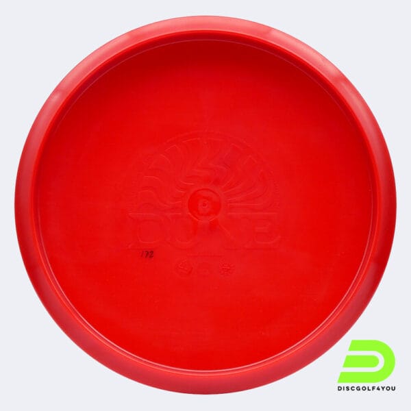Trash Panda Dune in red, trash panda recycled plastic