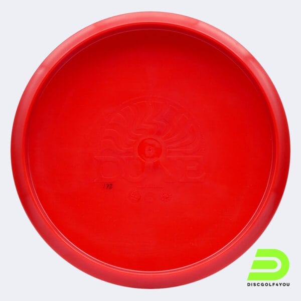 Trash Panda Dune in red, trash panda recycled plastic
