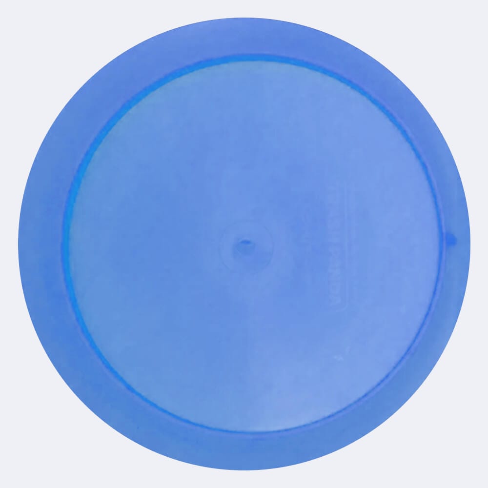 Trash Panda Extraterrestrial II in blue, trash panda recycled plastic