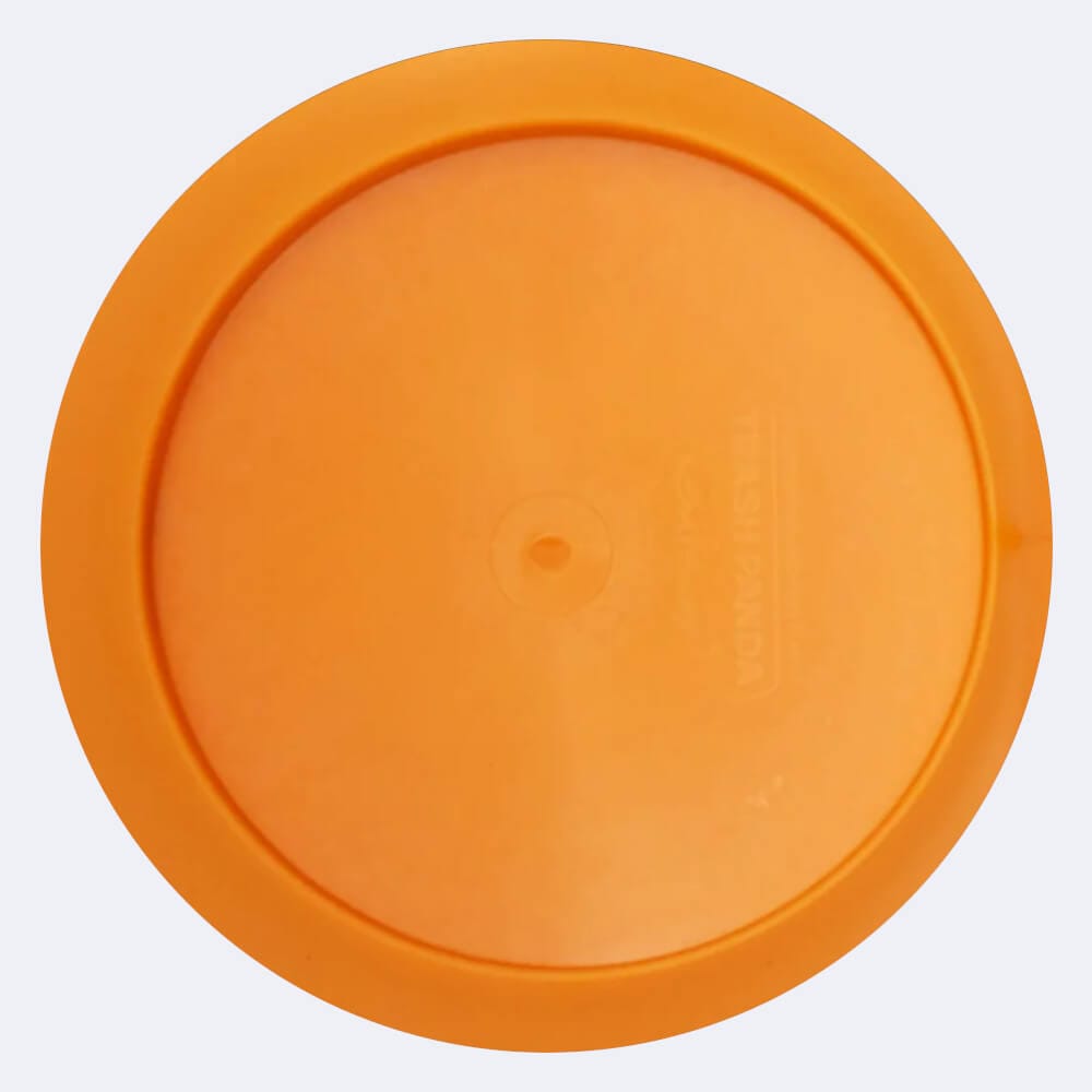 Trash Panda Extraterrestrial II in classic-orange, trash panda recycled plastic