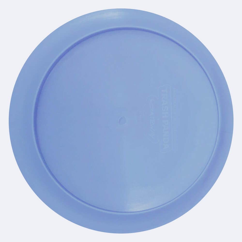 Trash Panda Extraterrestrial II in light-blue, trash panda recycled plastic