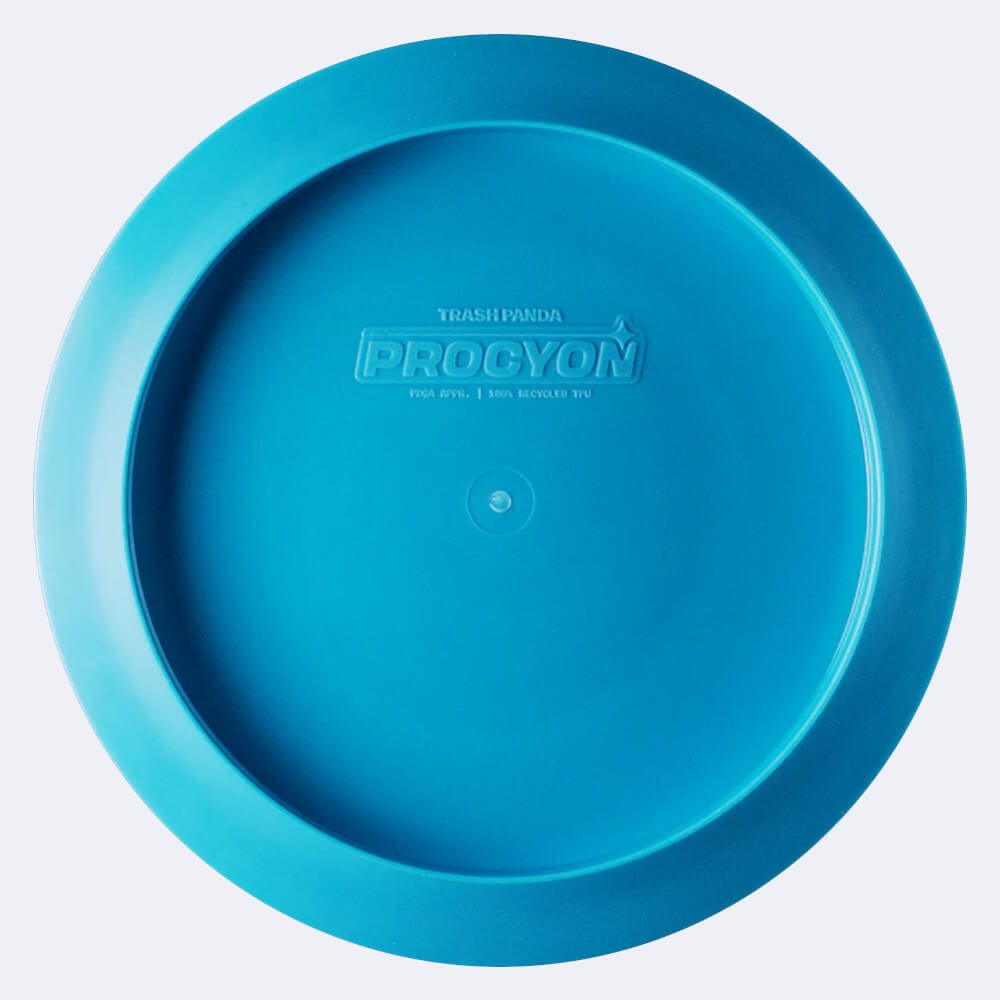 Trash Panda Procyon in light-blue, trash panda recycled plastic and first run effect