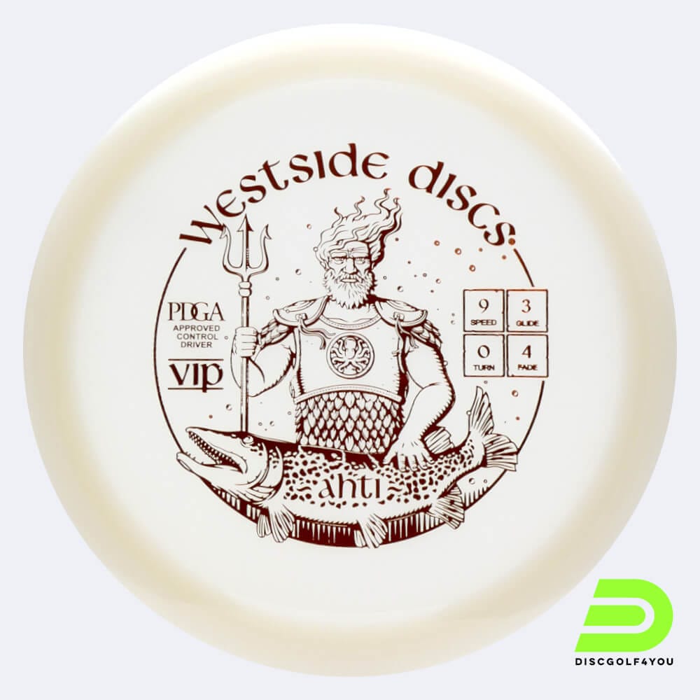 Westside Ahti in white, vip plastic