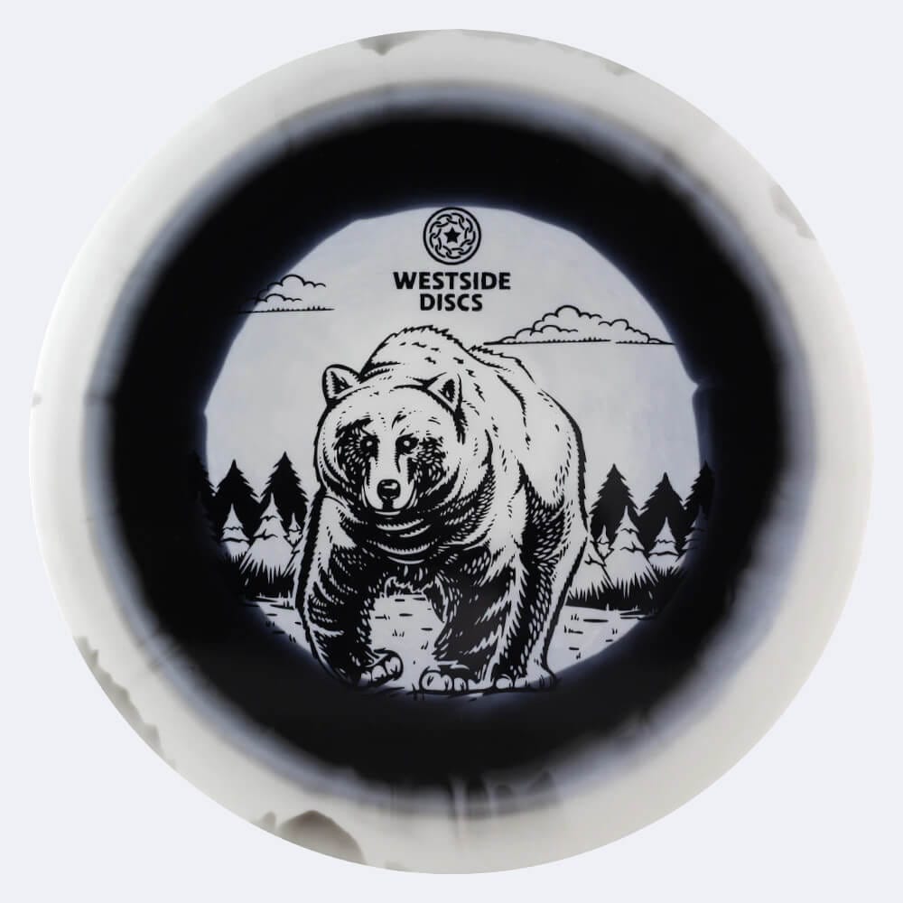 Westside Bear in schwarz, im Tournament Ring Kunststoff und ohne Spezialeffekt