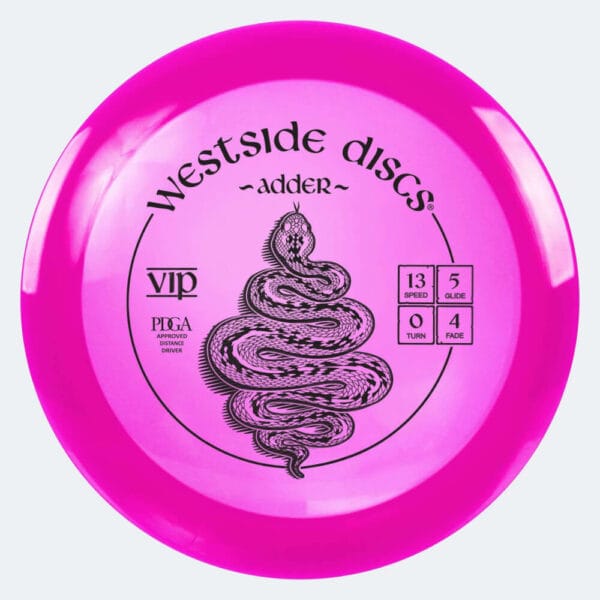 Westside Adder in pink, vip plastic