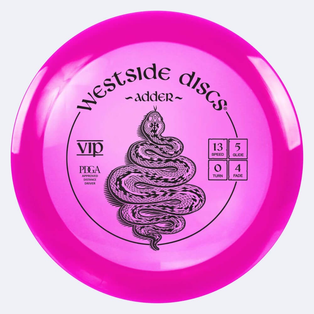 Westside Adder in pink, vip plastic