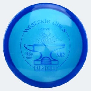 Westside Anvil in blue, vip plastic