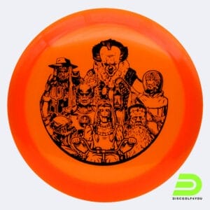 Westside Boatman Halloween in classic-orange, vip glimmer plastic