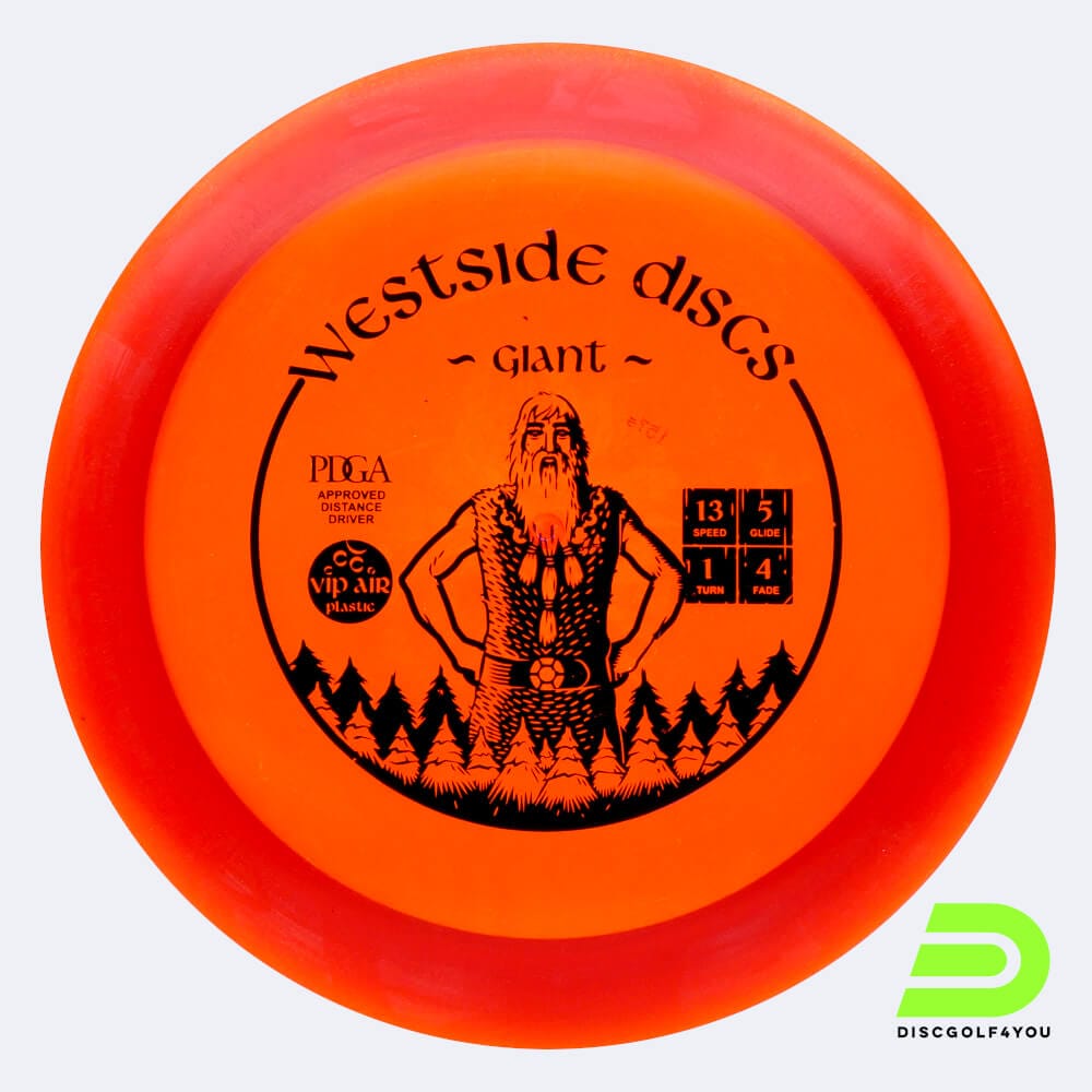 Westside Giant in red, vip air plastic Westside Giant in red, vip air plastic