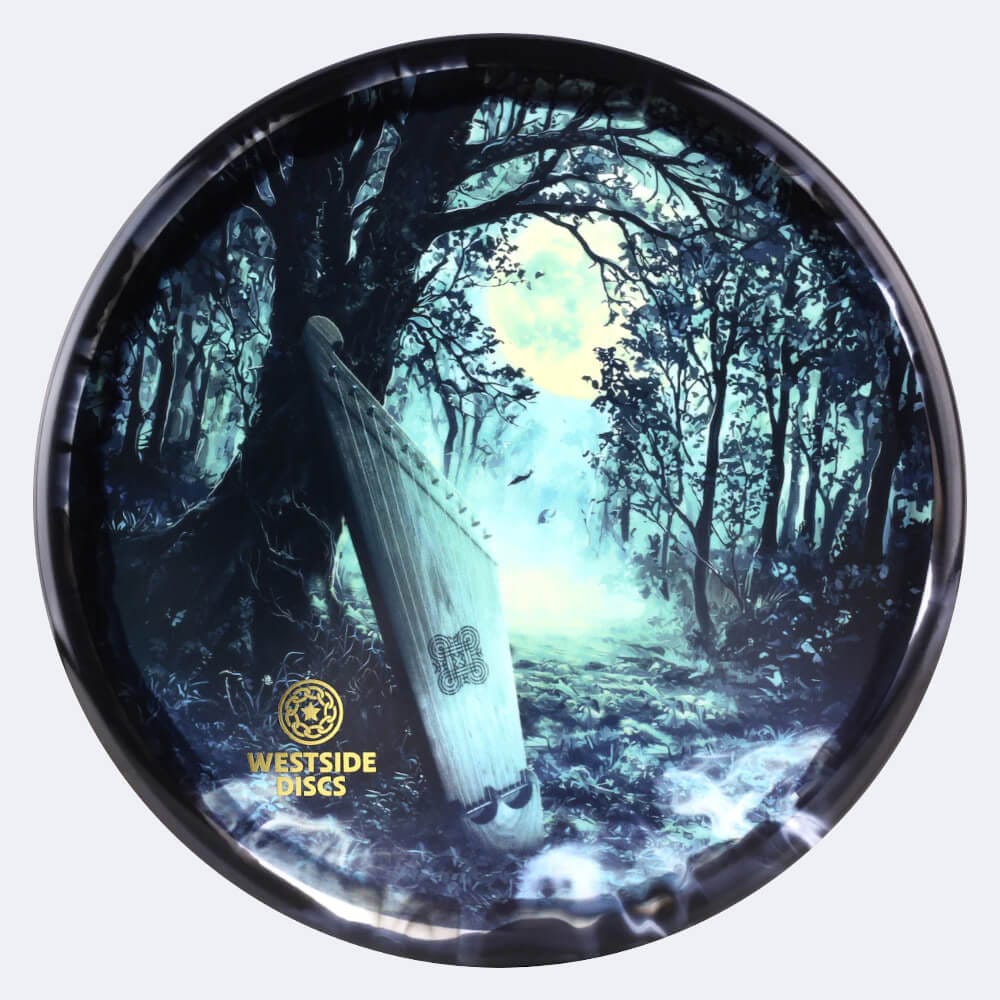 Westside Harp in schwarz, im Tournament Orbit Kunststoff und deco Spezialeffekt