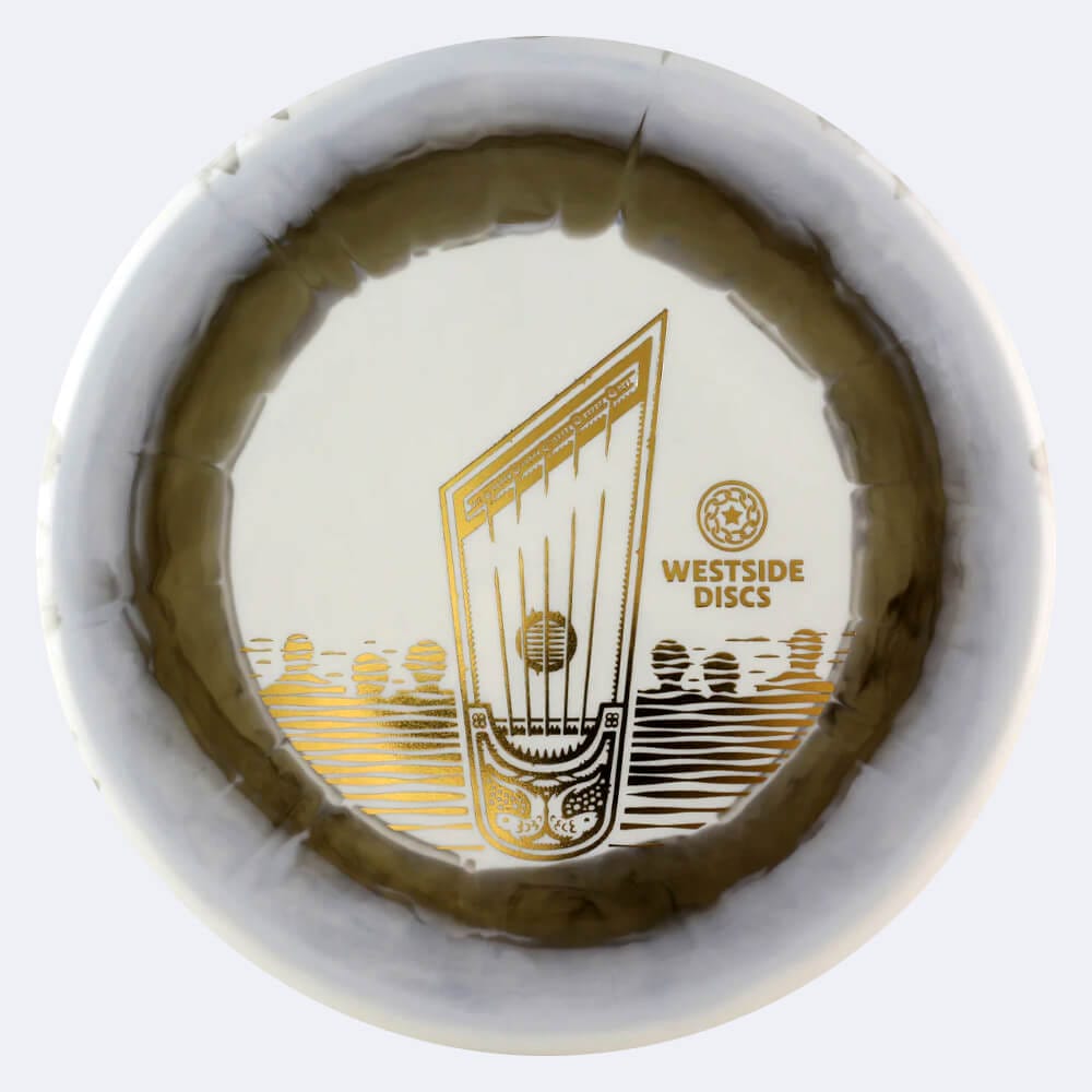 Westside Harp in gold, tournament ring plastic