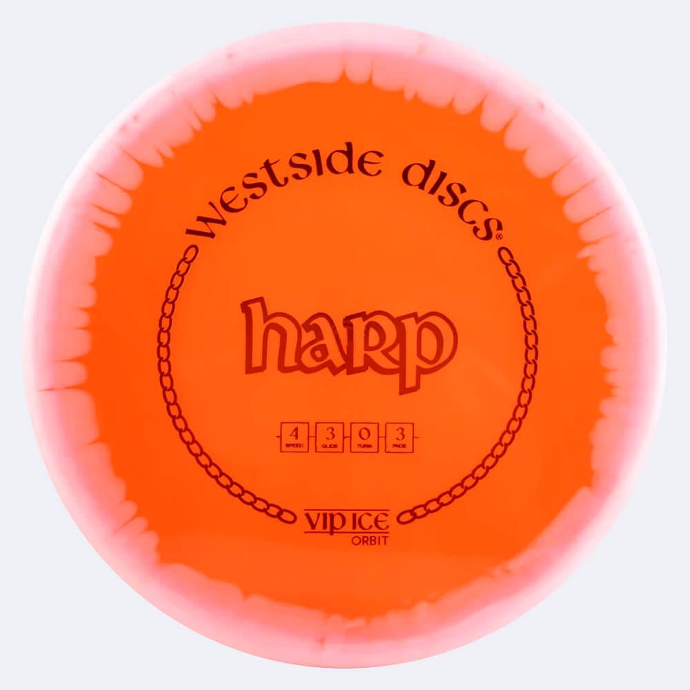 Westside Harp in classic-orange, vip ice orbit plastic