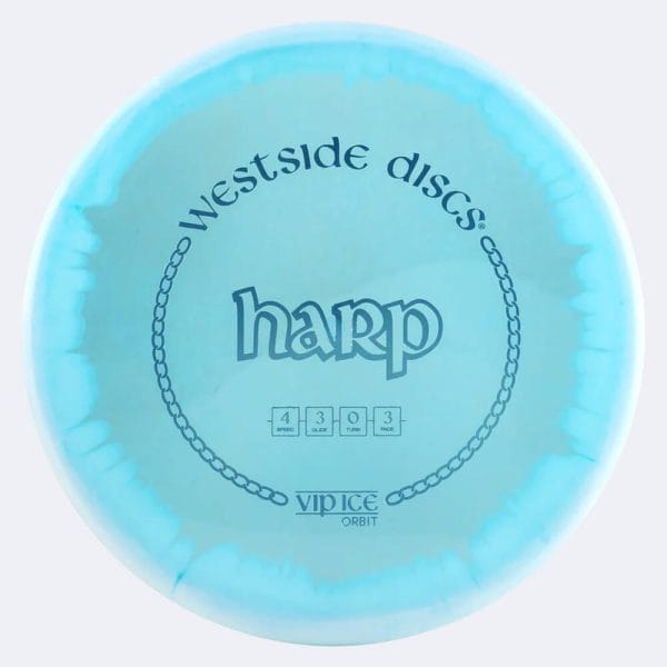 Westside Harp in turquoise, vip ice orbit plastic