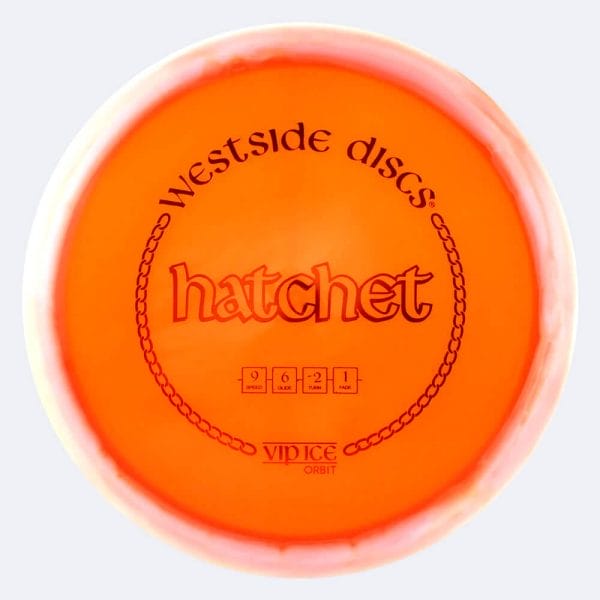 Westside Hatchet in orange, im VIP Ice Orbit Kunststoff und ohne Spezialeffekt