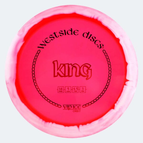 Westside King in red, vip ice orbit plastic