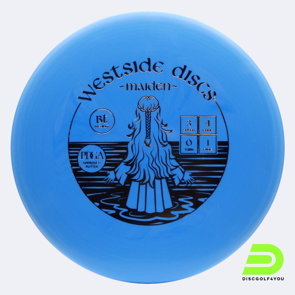 Westside Maiden in blau, im BT Medium Kunststoff und ohne Spezialeffekt