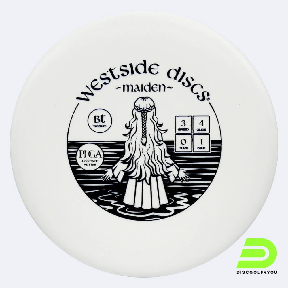 Westside Maiden in weiss, im BT Medium Kunststoff und ohne Spezialeffekt