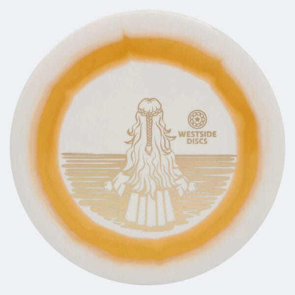 Westside Maiden in gold, tournament ring plastic