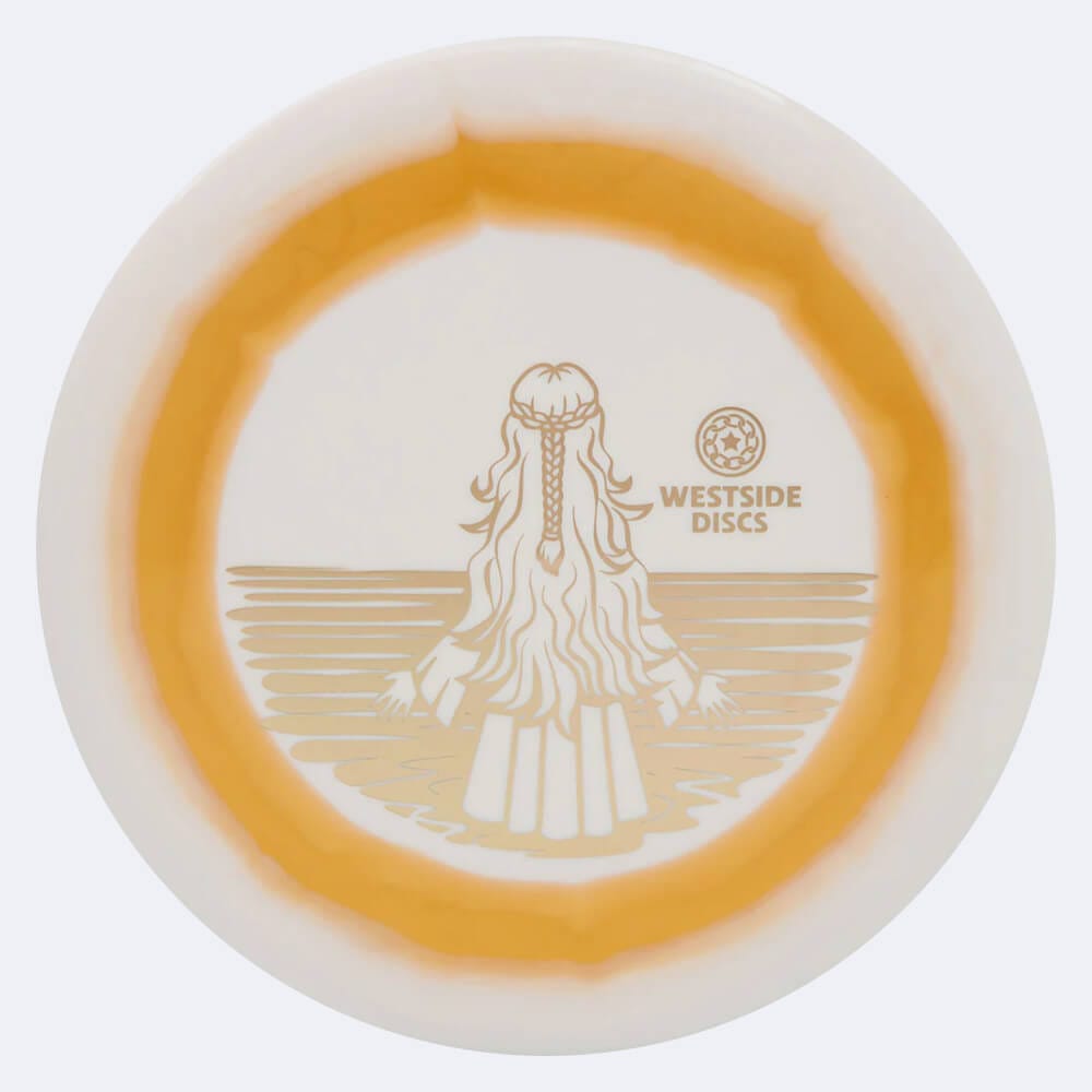 Westside Maiden in gold, tournament ring plastic